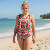 Team Snap Plus Sized Tankini