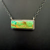 High-Grade Turquoise Bar Necklace – Sterling Silver
By Tia Long
