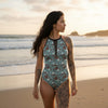 Big Bit Mesh Inlay One Piece