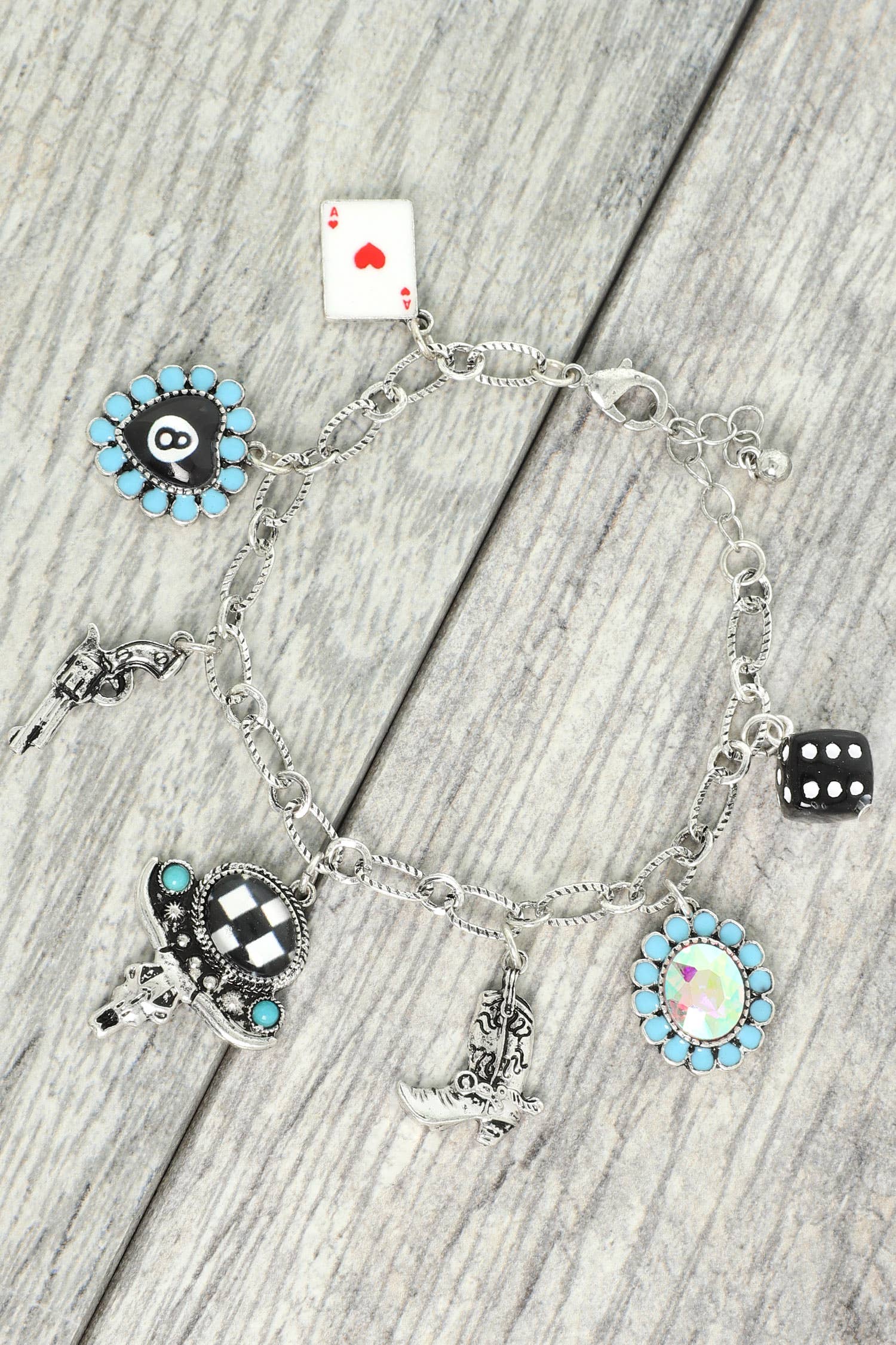 Rodeo Rider Charm Bracelet