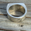 Zuni American Flag Inlay Ring