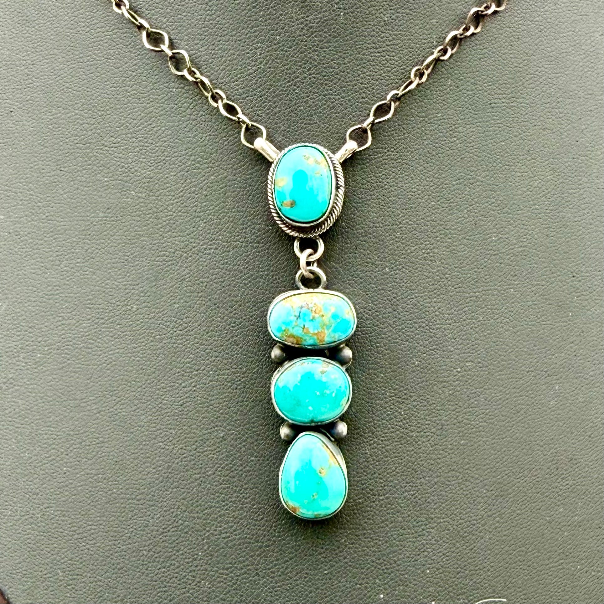 Drop Lariat Necklace- Scott Skeets