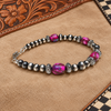 6.75" Purple Mohave T-Clasp Bracelet