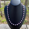 Pink Opal and Desert Pearls Necklace