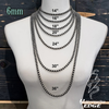 18" Sterling Torpedo Necklace w/ 4-5mm pearls & 4x12 torpedo pearls