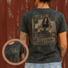 Trailer Park Turquoise- Darkwood Camo (Long or Short Sleeve Tee)