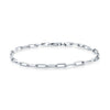 Staple Sterling Silver Paperclip Chain Bracelet – High Shine