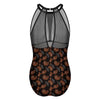 Paisley Power Mesh Insert One Piece