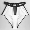 Black Aztec Mesh Insert One Piece