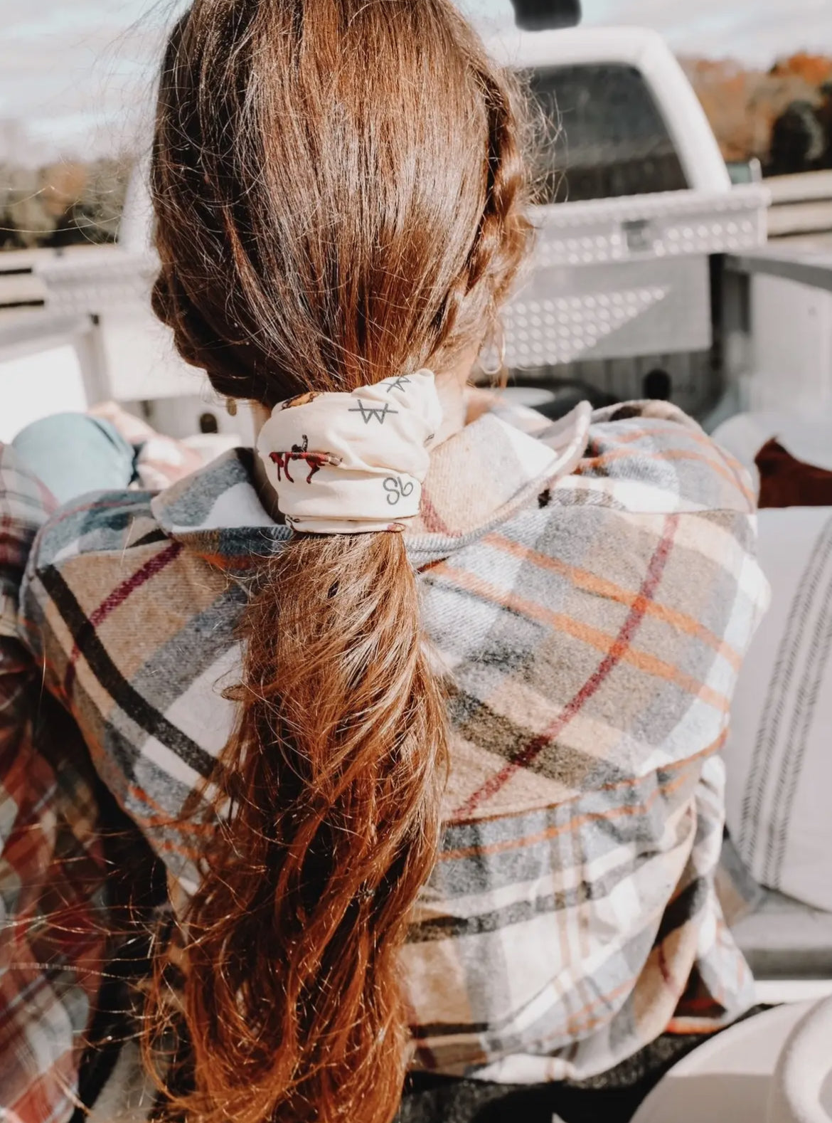 Vintage Cowboy Stretchy Headwrap