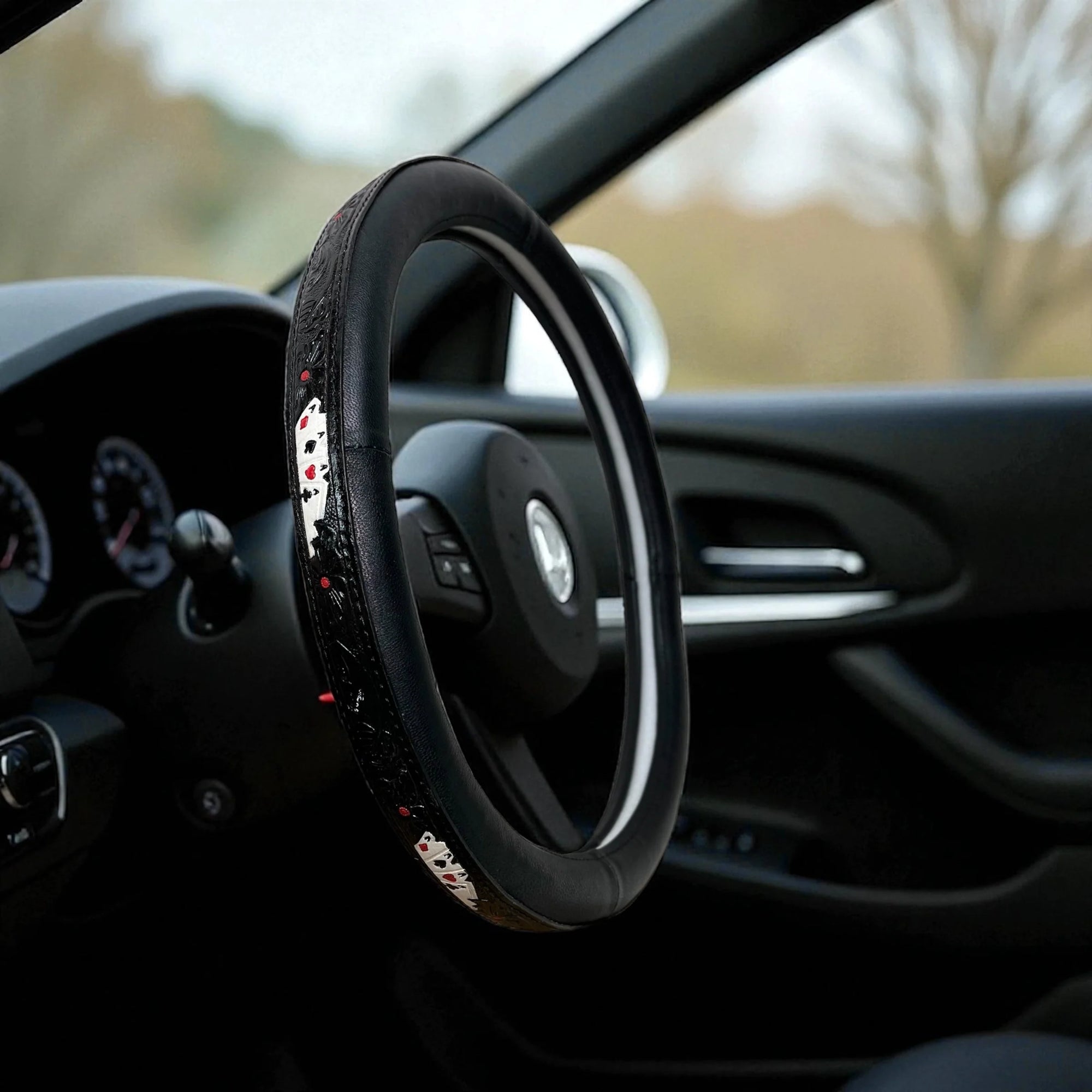 Big Dealer Steering Wheel Cover