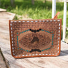 Horse Tooled Leather Crossbody