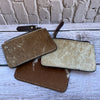 Check-it BowTooled & Cowhide Coin Pouch