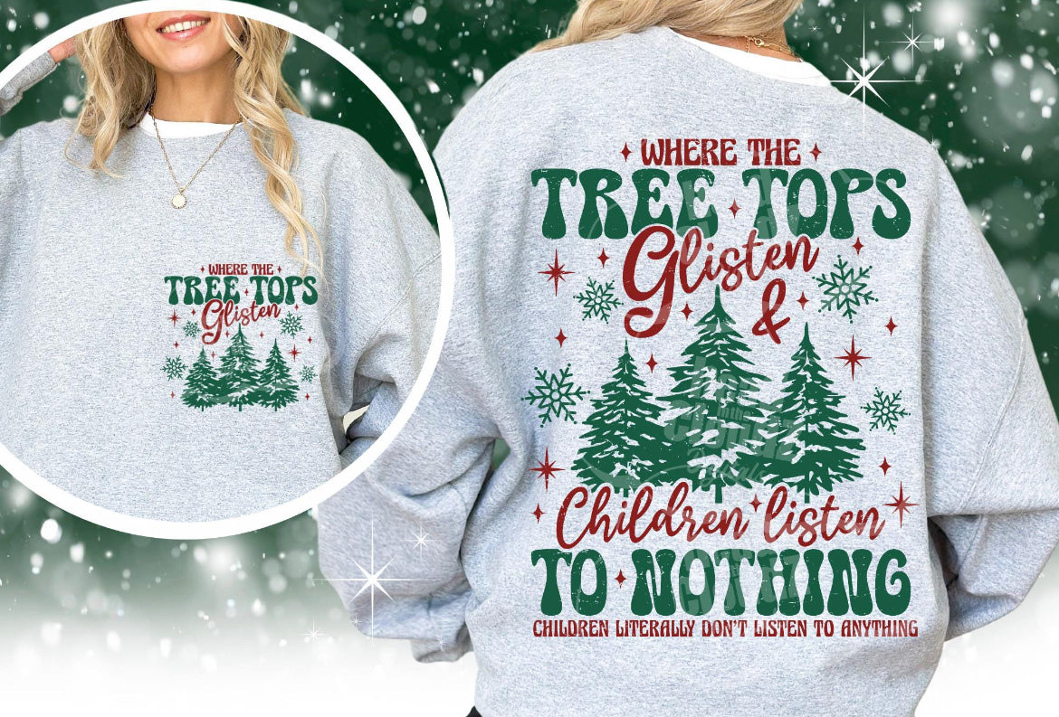 Santa Said You Ain’t Gettin S*it Crew- Choice of Color!