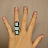 Campitos Sterling Silver Statement Ring