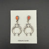 Orange Spiny Oyster Sterling Drop Earrings – by Verley Betone