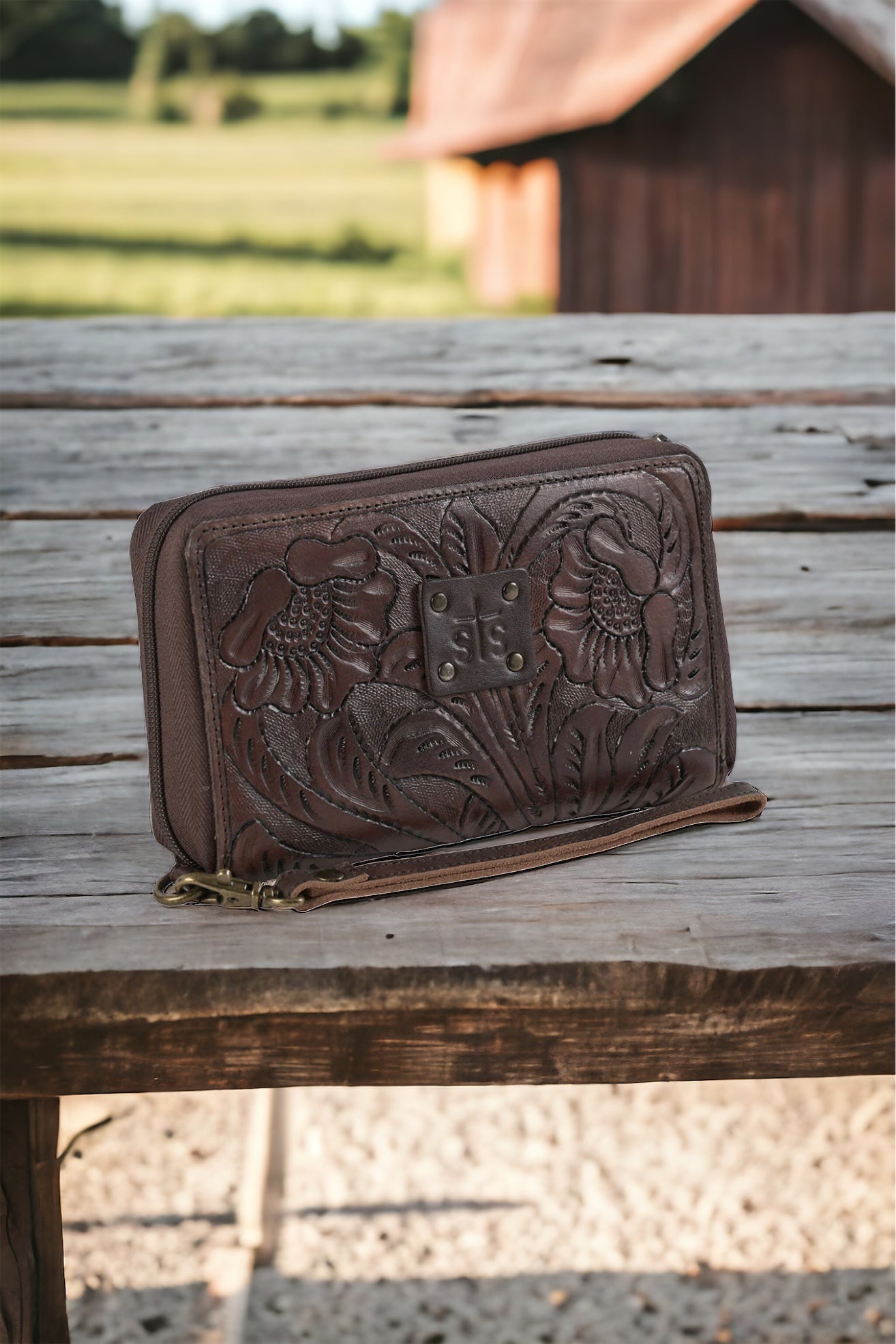 Tilly’s Tooled Leather Organizer Wallet by STS Ranchwear