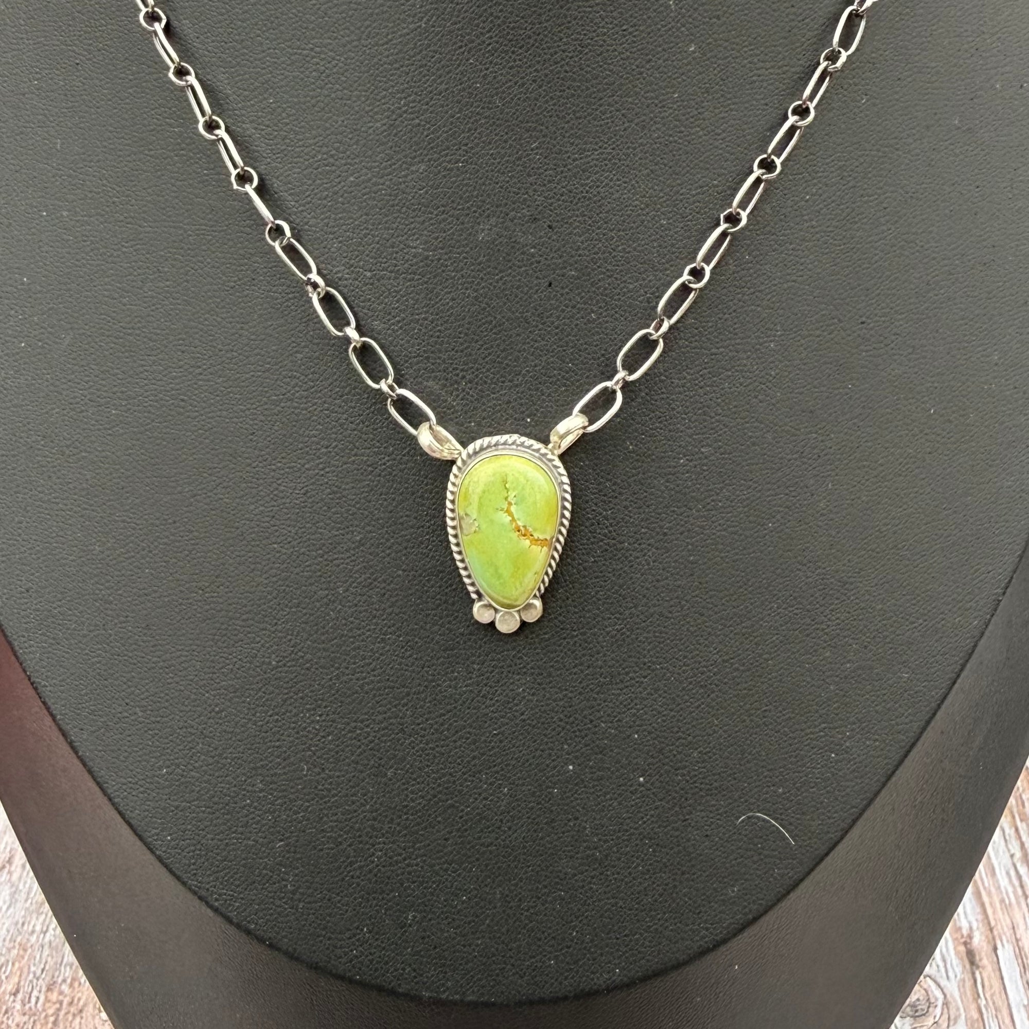 Sonoran Gold Teardrop Necklace-Sharon McCarthy