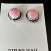 Pink Conch Studs-Esther White