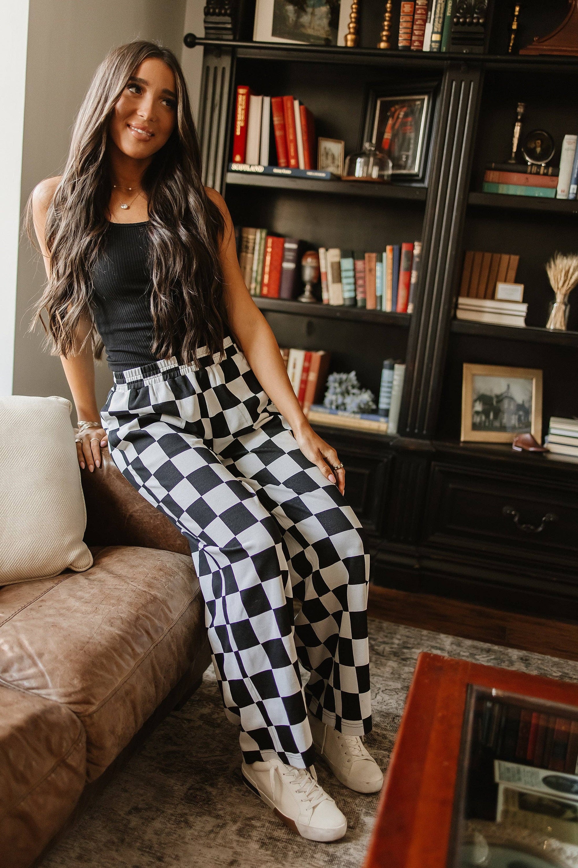 Checkered Wide Leg Comfs- The VIRAL Lounge Pants!