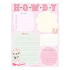 Howdy Cowgirl Boots Western Daily Notepad