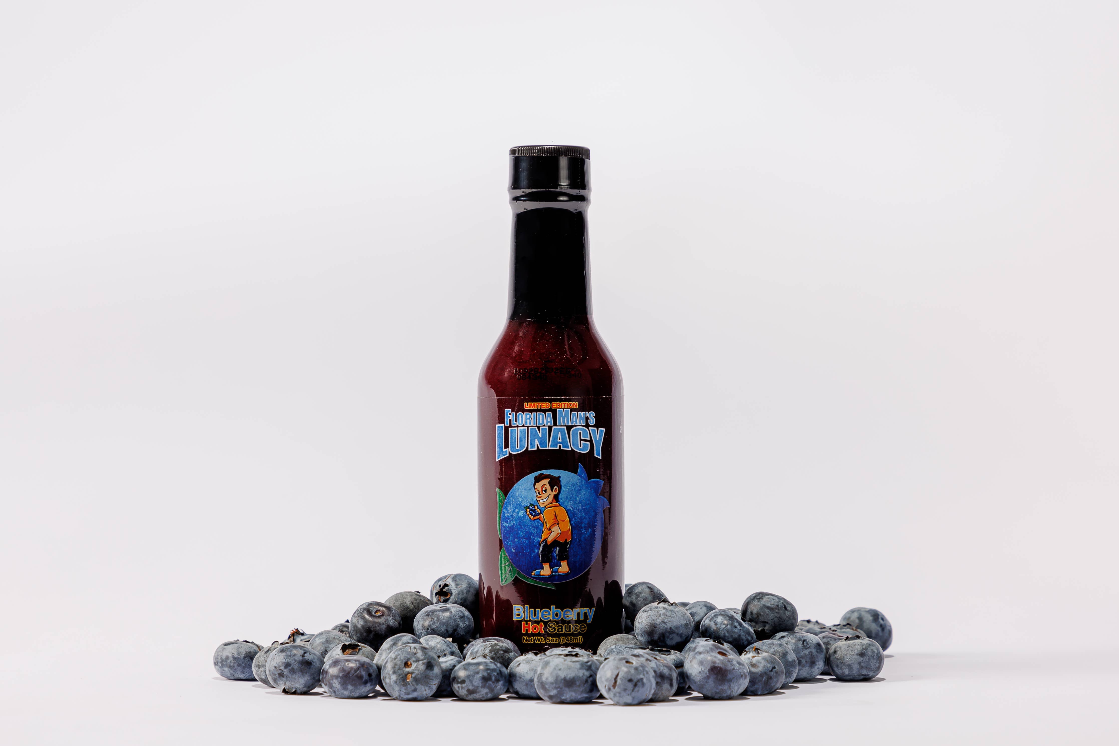 Florida Man's Lunacy Blueberry Hot Sauce- LIMITED EDITION