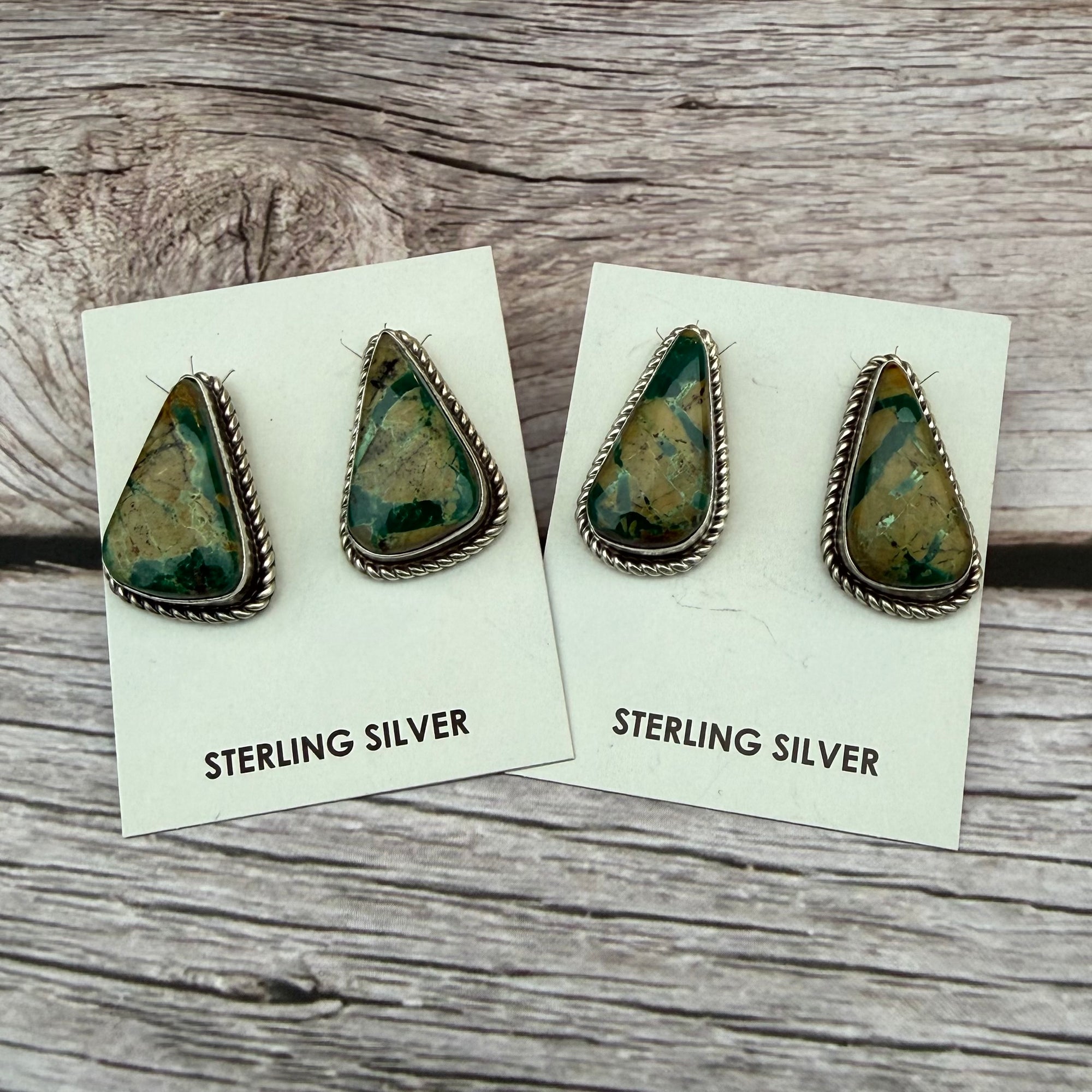 Boulder Ribbon Large Studs- Judith Dixon