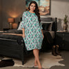Tattooed On This Turquoise -Fall 2026 Mumu Upgrade (With Pockets!)