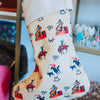 Vintage Cowboy Christmas Stockings