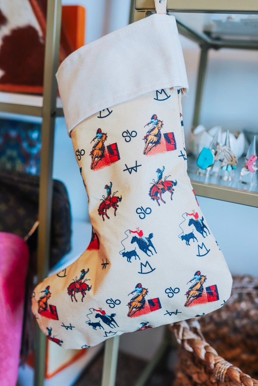 Vintage Cowboy Christmas Stockings
