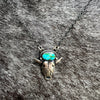 Sonoran Gold Steer Head Pendant