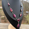Purple Spiny & Sterling Lariat Set- Kyla