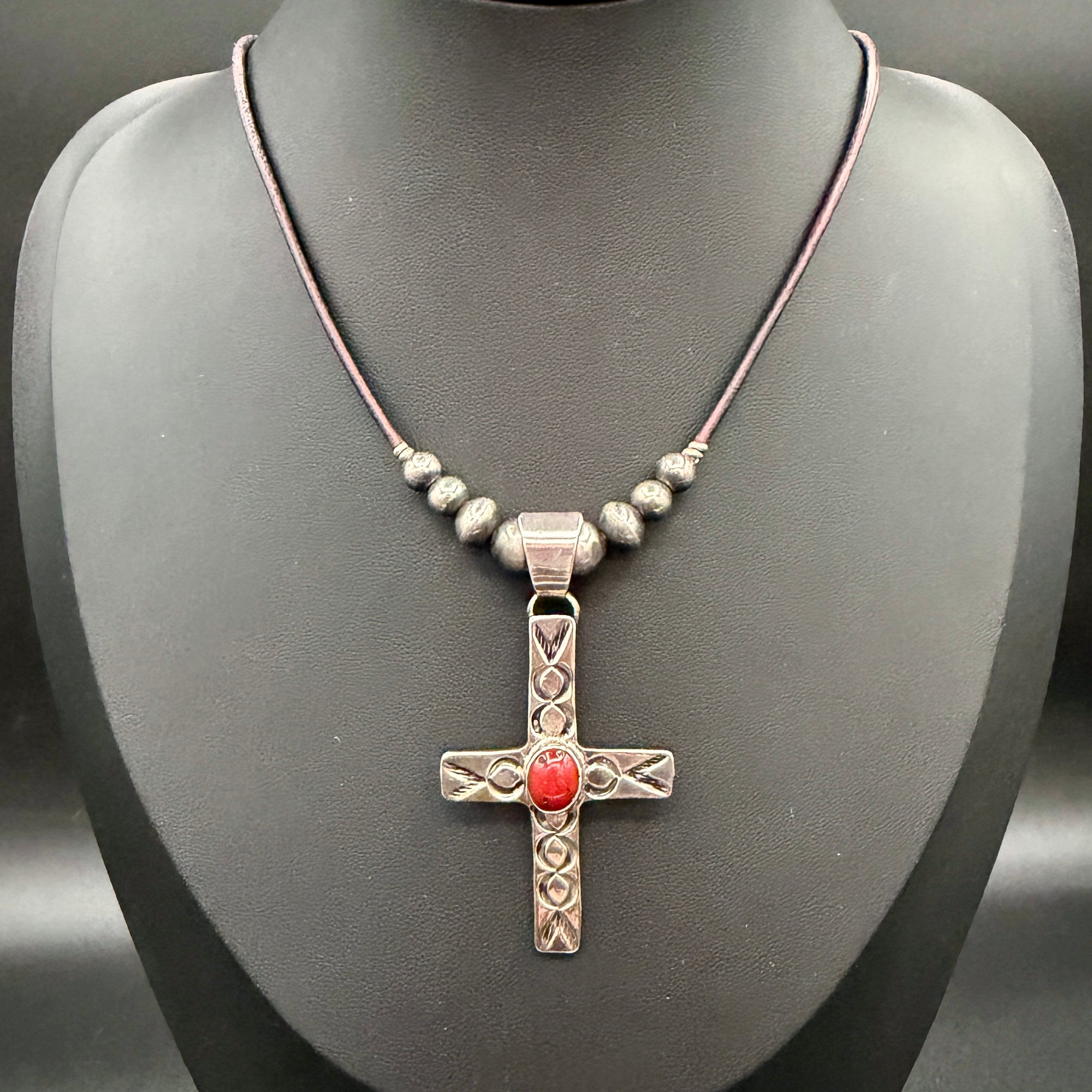Vintage Chimney Butte Cross Necklace
16 1/2” Length | Sterling Silver