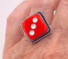 SOLD OUT- SIGN UP FOR RESTOCK NOTIFICATION Roll The Dice Ring