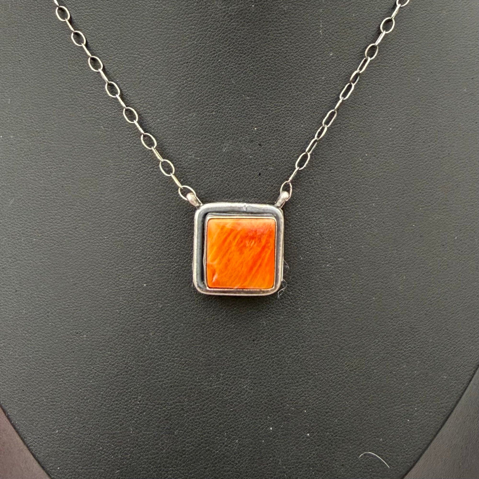 Orange Spiny Square Bar- Scott Skeets