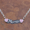 Navajo Handmade “Mama” Turquoise Necklace- Pink Conch