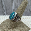 Immaculate Condition Vintage Inlay Ring-9