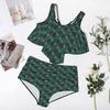 Punchy Shooters Plus Size Tankini