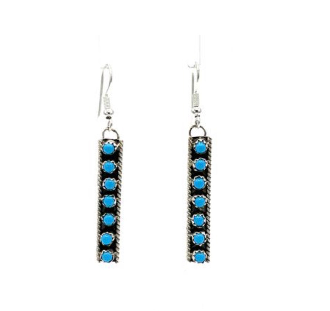 Long Snake Eye Dangle Earrings-Dominic Dubose