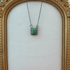 Square Kingman Johnny Dixon Bar Necklace- Choice Of 3