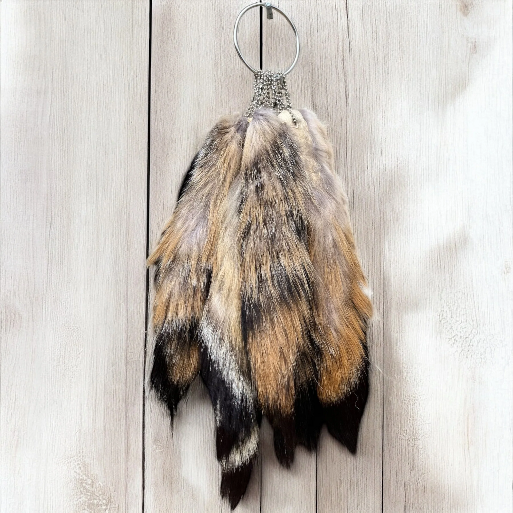 Genuine American Foxtail Purse Charm