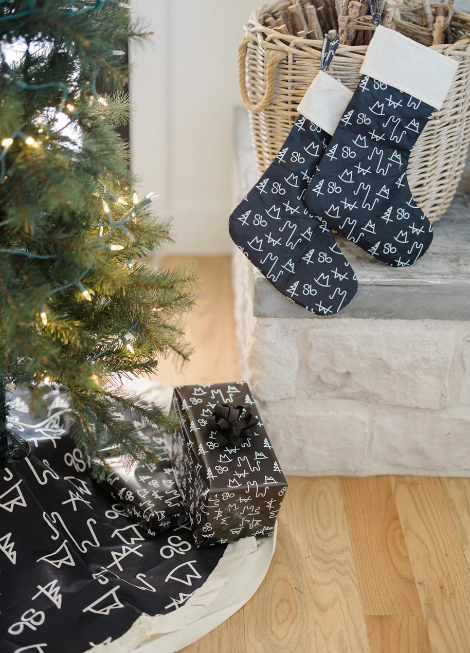 Black Brands Christmas Stockings