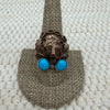 Running Bear Copper Over Sterling Ring-9