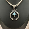 Golden Hills Turquoise Naja Pendant-Kevin Billah