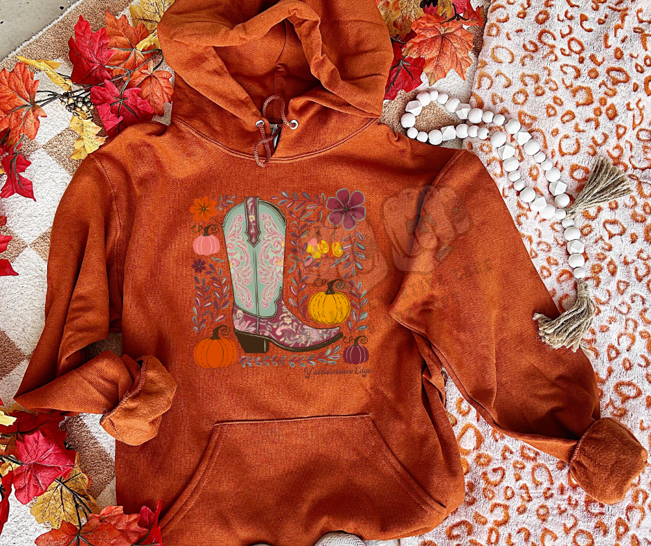 Boot, Scoot, It's Fall- Hoodie or Crewneck
