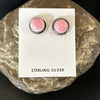 Pink Conch Studs-Esther White