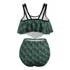 Punchy Shooters Plus Size Tankini