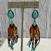 Whitewater Hand-Beaded Native Earrings