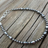 3–4MM Sterling Pearl Bracelet – 7.5”