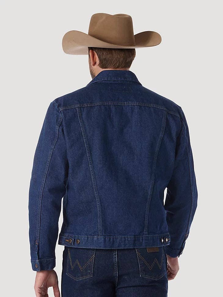 Wrangler® Unlined Denim Jacket- Antique Indigo- TALL